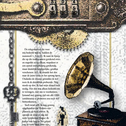 Uitgeverij MUS Sherlock Holmes Escape Room Puzzelboek - Logische Puzzels