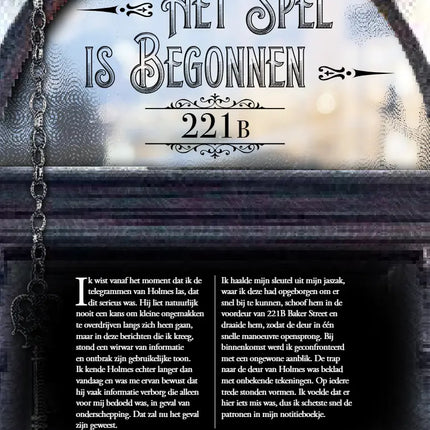 Uitgeverij MUS Sherlock Holmes Escape Room Puzzelboek - Logische Puzzels