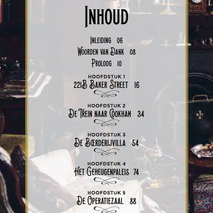Uitgeverij MUS Sherlock Holmes Escape Room Puzzelboek - Logische Puzzels