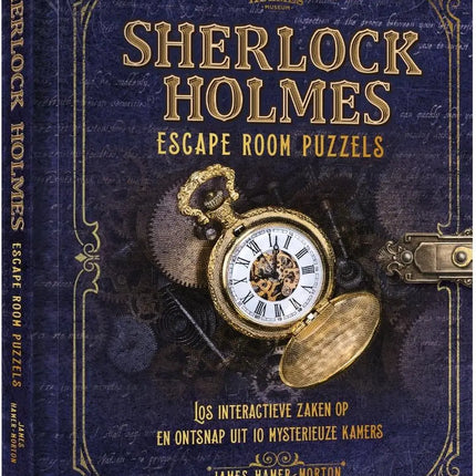 Uitgeverij MUS Sherlock Holmes Escape Room Puzzelboek - Logische Puzzels