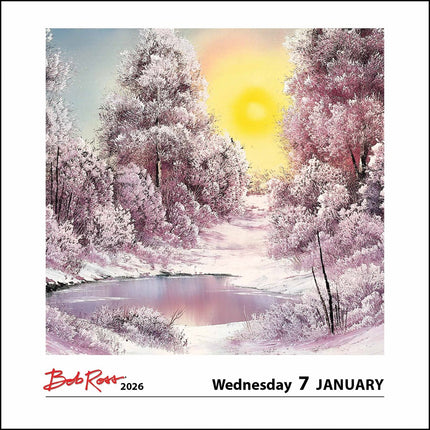 Universe Bob Ross Boxed Kalender 2026