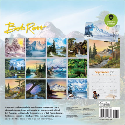 Universe Bob Ross Kalender 2026