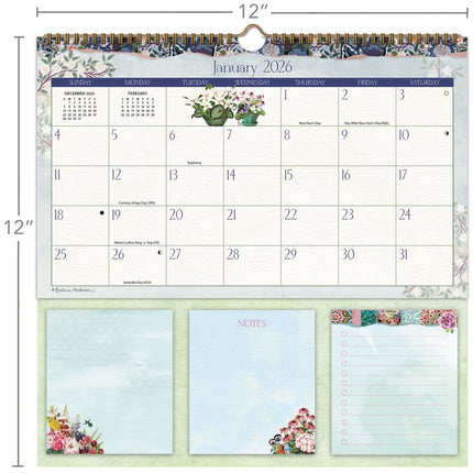 Wells st. by Lang Botanical Gardens Memo Kalender 2026