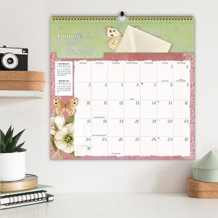 Wells st. by Lang Butterflies File It Kalender 2026