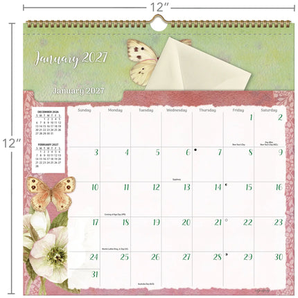 Wells st. by Lang Butterflies File It Kalender 2026
