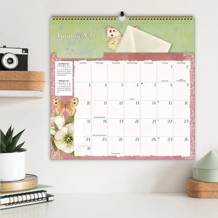 Wells st. by Lang Butterflies File It Kalender 2027