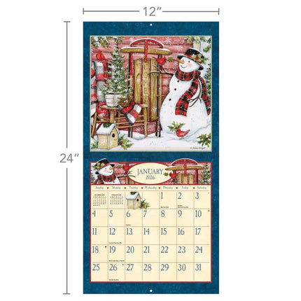 Wells st. by Lang Comforts of Home Kalender 2026