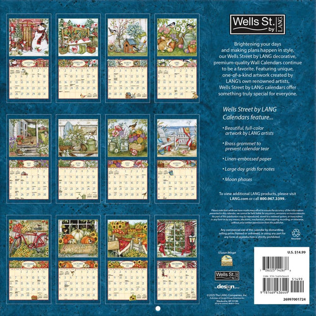 Wells st. by Lang Comforts of Home Kalender 2026