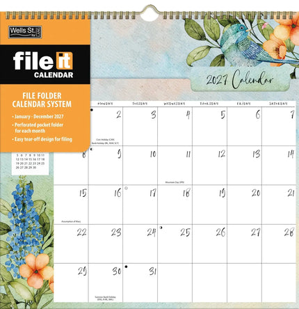 Wells st. by Lang Country Pleasures File It Kalender 2027