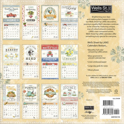 Wells st. by Lang Farm Fresh Kalender 2026
