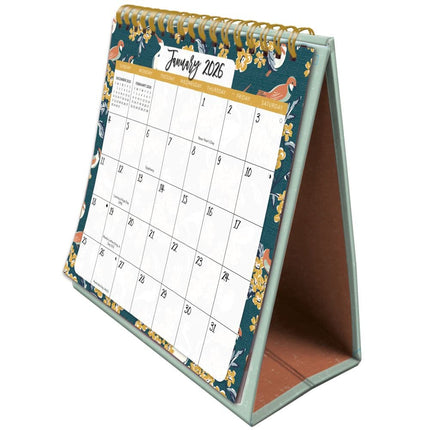 Wells st. by Lang Flora and Fauna Easel Desk Kalender 2026