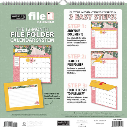 Wells st. by Lang Flora and Fauna File It Kalender 2027