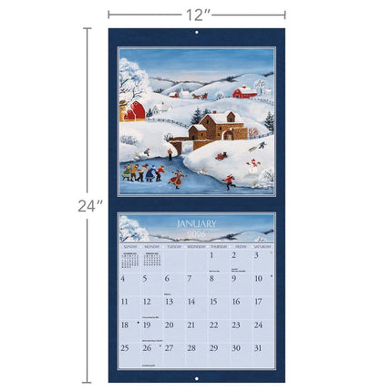 Wells st. by Lang Folk Life Kalender 2026