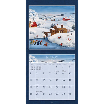 Wells st. by Lang Folk Life Kalender 2026