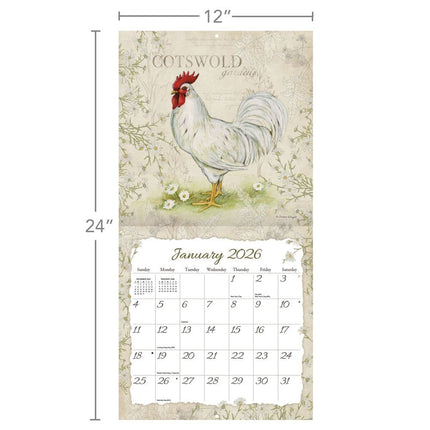 Wells st. by Lang Roosters Kalender 2026