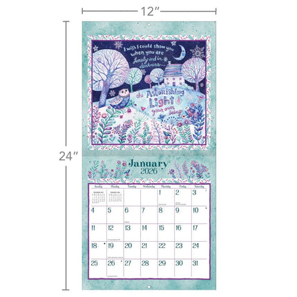 Wells st. by Lang Simply Grateful Kalender 2026