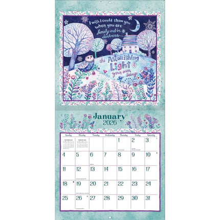 Wells st. by Lang Simply Grateful Kalender 2026