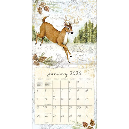 Wells st. by Lang Sketchbook Kalender 2026