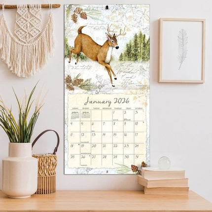 Wells st. by Lang Sketchbook Kalender 2026