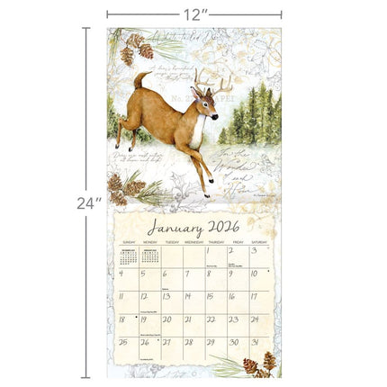 Wells st. by Lang Sketchbook Kalender 2026