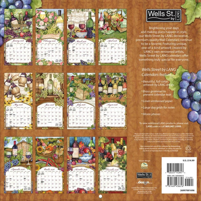 Wells st. by Lang Wine Cellar Kalender 2026