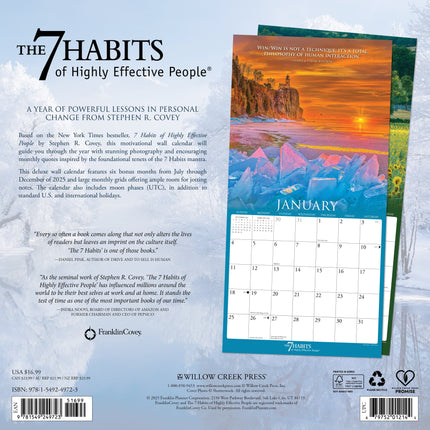 Willow Creek 7 Habits of Highly Effective People Kalender 2026