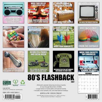 Willow Creek 80's Flashback Kalender 2027