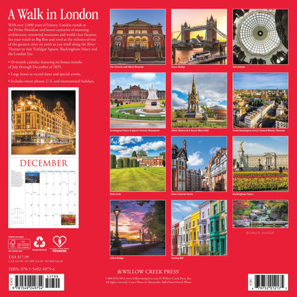 Willow Creek A Walk in London Kalender 2026