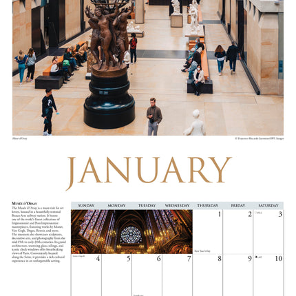 Willow Creek A Walk in Paris Kalender 2026