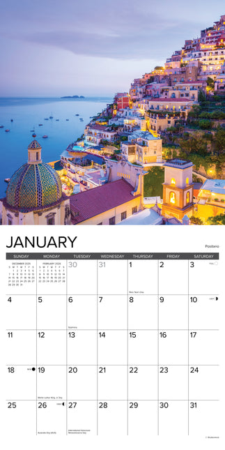 Willow Creek Amalfikust Kalender 2026
