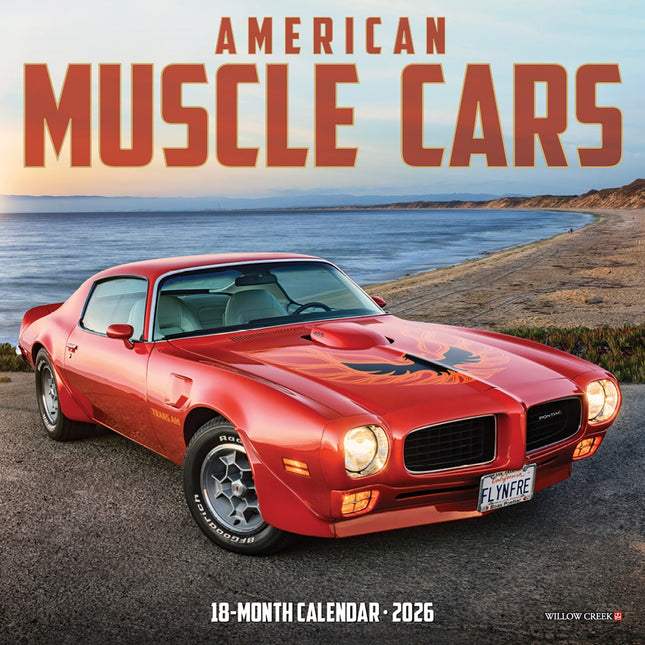 Willow Creek American Muscle Cars Kalender 2026 Mini