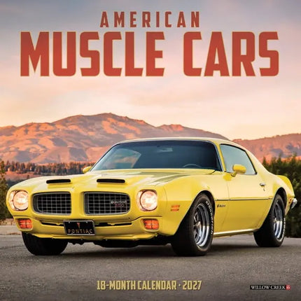 Willow Creek American Muscle Cars Kalender 2027 Mini