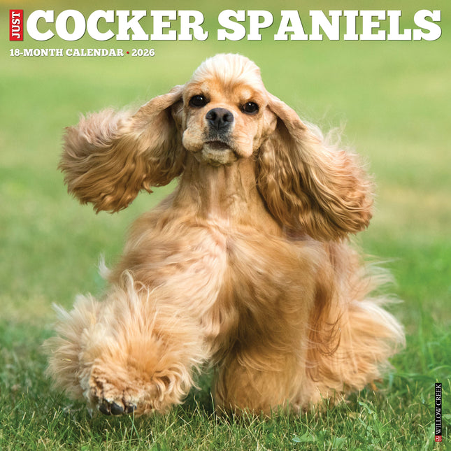 Willow Creek Amerikaanse Cocker Spaniel Kalender 2026