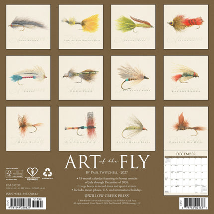 Willow Creek Art of the Fly (Paul Twitchell) Kalender 2027