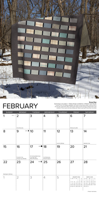 Willow Creek Art of the Quilt Kalender 2026