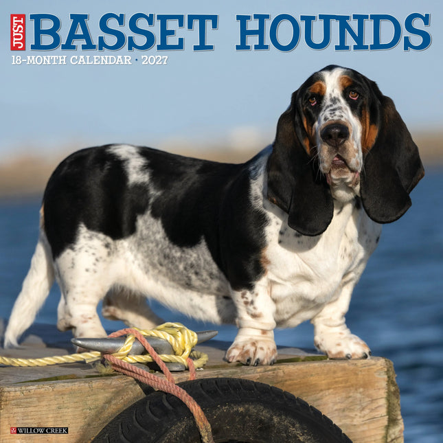 Willow Creek Basset Hound Kalender 2027