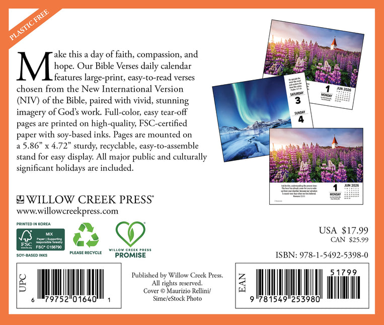 Willow Creek Bijbelteksten Scheurkalender 2026 Boxed