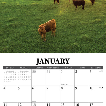 Willow Creek Boerderij Kalender 2026