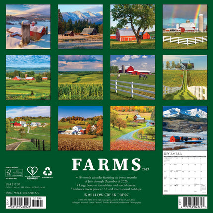 Willow Creek Boerderij Kalender 2026