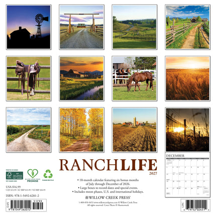 Willow Creek Boerderij Leven Kalender 2027