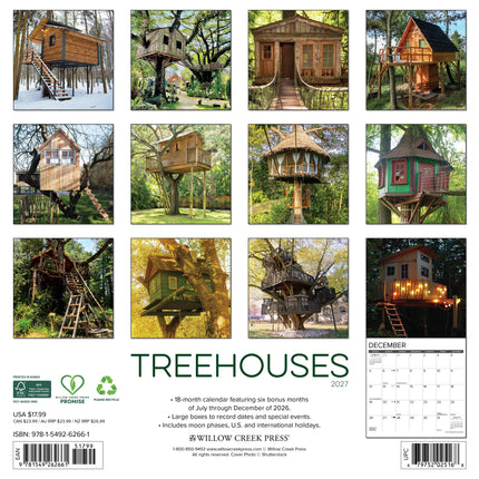 Willow Creek Boomhut Kalender 2027