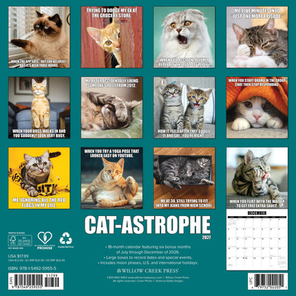 Willow Creek Cat-Astrophe Kalender 2027