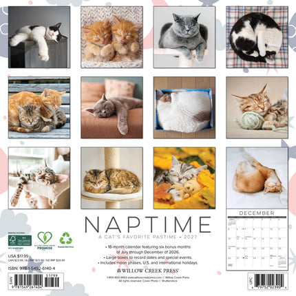 Willow Creek Cat Naps Kalender 2026