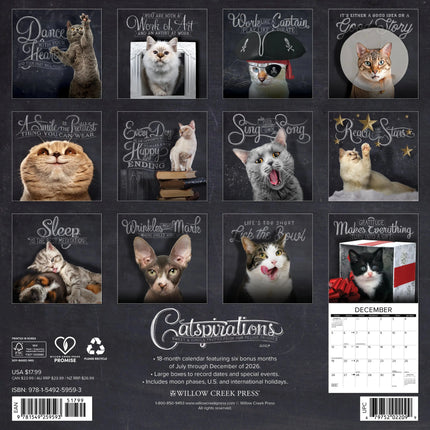 Willow Creek Catspirations Kalender 2027