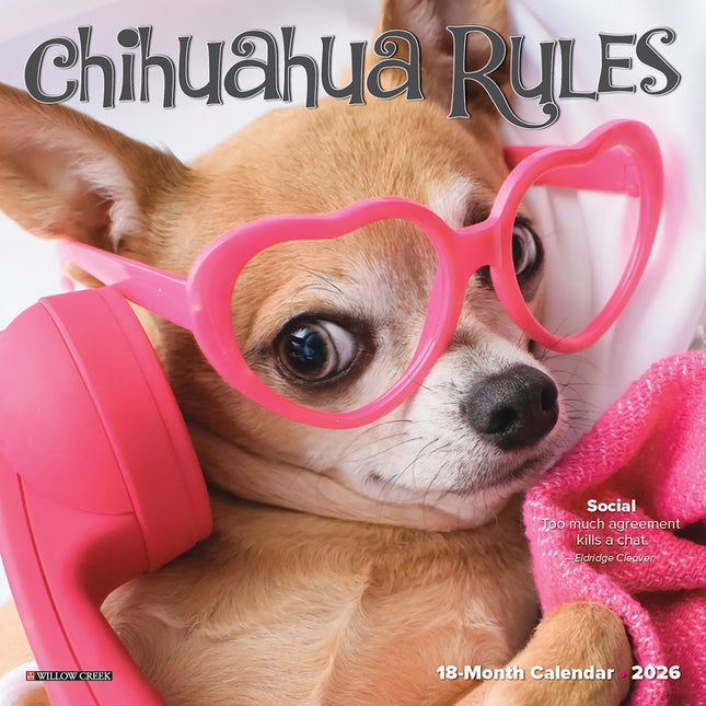 Willow Creek Chihuahua Kalender 2026 Mini
