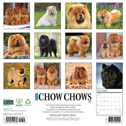 Willow Creek Chow Chow Kalender 2026