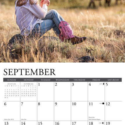 Willow Creek Cowgirls Kalender 2026