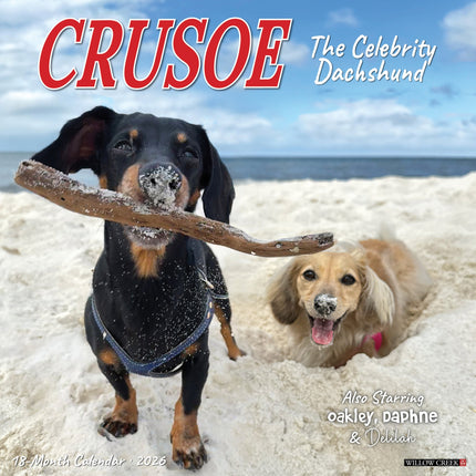 Willow Creek Crusoe de Teckel Kalender 2026