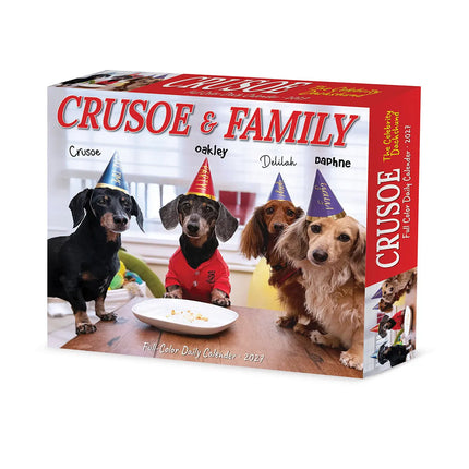 Willow Creek Crusoe de Teckel Scheurkalender 2027 Boxed
