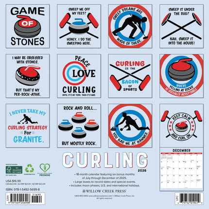 Willow Creek Curling Kalender 2026